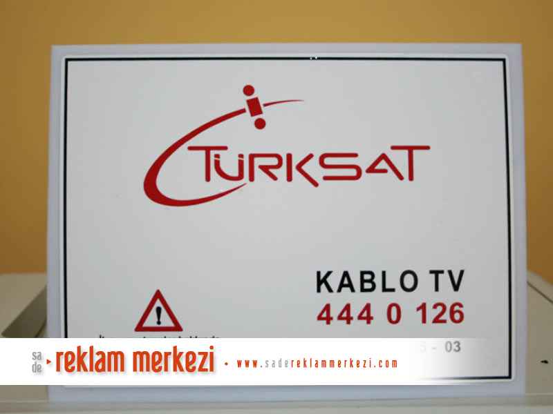Türksat Kablo Tv Bina Tabelası