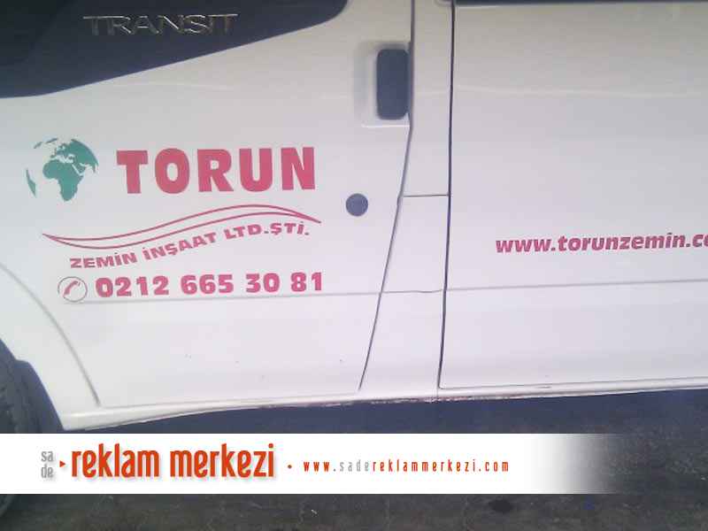 Torun Zemin  Araç Kapısı Logo Yan Görüntü