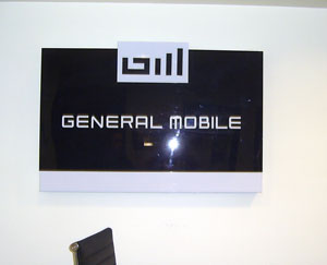 General Mobile Pleksi Harf Tabela