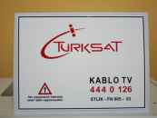 Türksat Kablo Tv Bina Girişi Tabelası