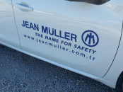 Jean Müller Araç Kapısı Logo Uygulama