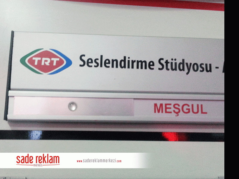 meşgul kapı isimliği