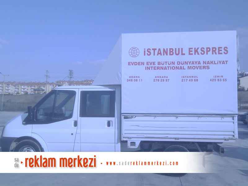 İstanbul express  Logolu Araç Yan Görüntüsü 2