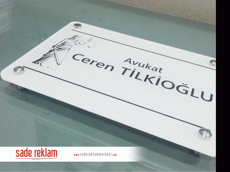 avukatlık hukuk ofis tabelası