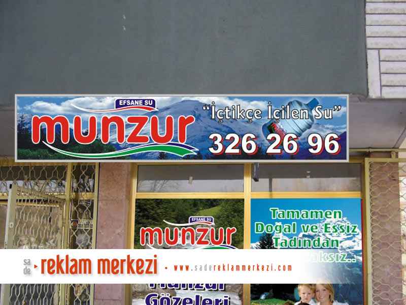 Munzur Su Cephe Tabelası