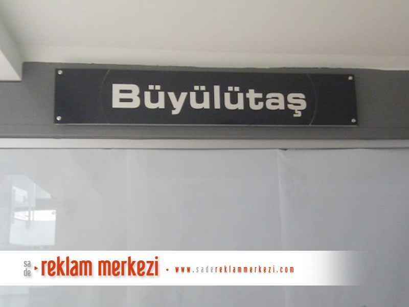   Büyülütaş Tabela Görüntü