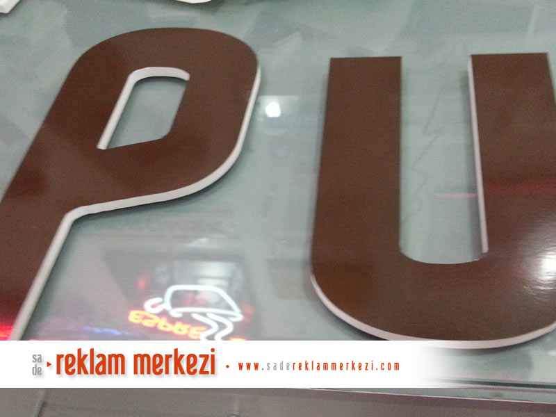 dekota kabartma harf görünümü