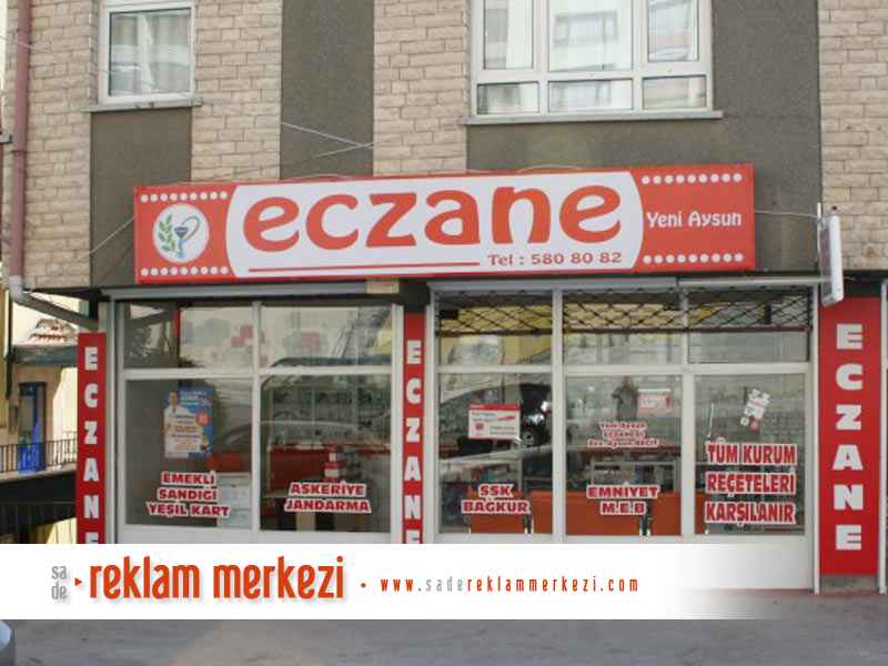 Işıklı Germe Eczane Tabelası