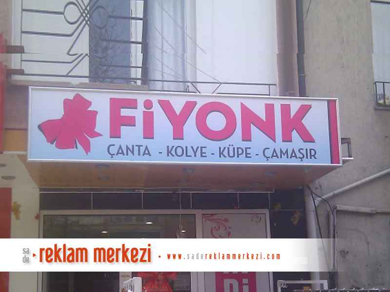 Fiyonk Tabela Görüntüsü