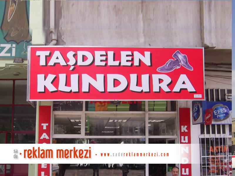 Taşdelen Kundura Cephe Tabelası