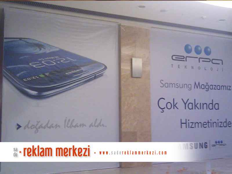 Turkcell Erpa Kent Park Şubesi açılış brandası