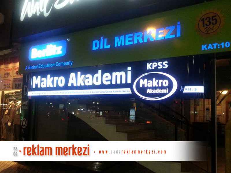 cnc kesim tabela-ışıklı tabela-bombeli tabela-alüminyum boyalı ışıklı tabela-alüminyum tabela-tabela fiyatı-sade reklam