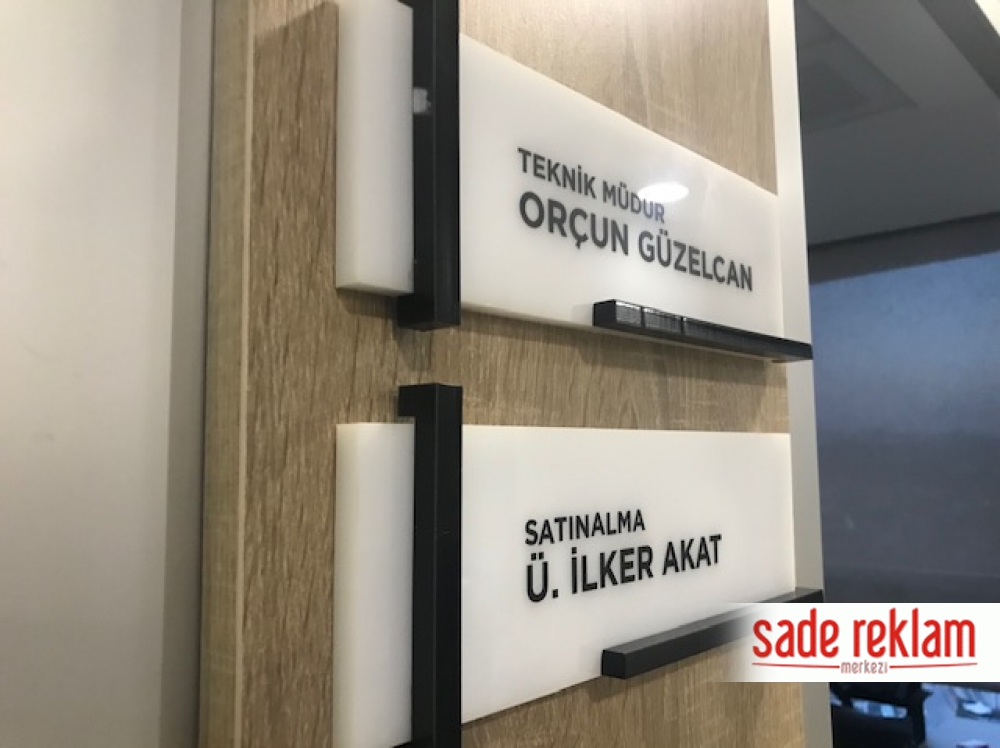 üçboyutlu isimlik-özel tasarım pleksi isimlik-pleksi kapı isimlik örnek