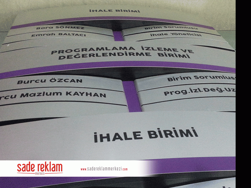 bombeli kapı isimlik atölye görünümü