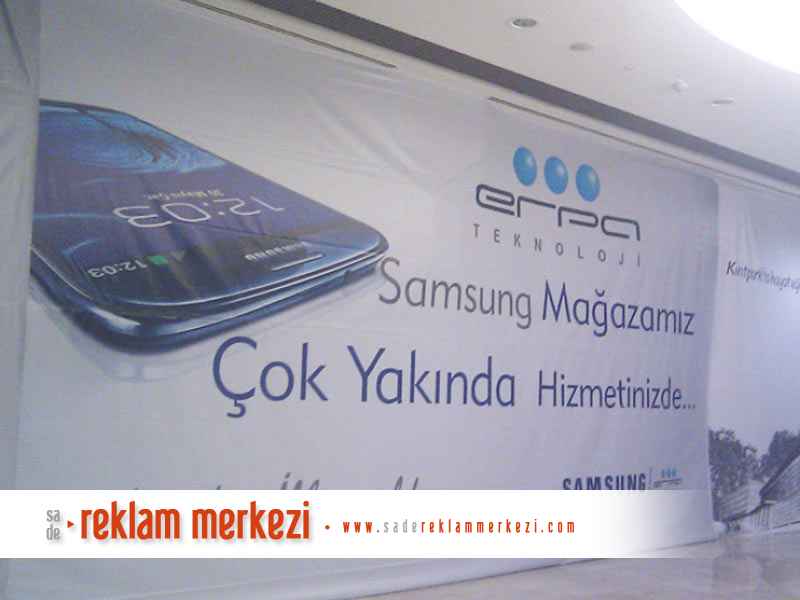 Turkcell Erpa Kent Park Şubesi açılış brandası