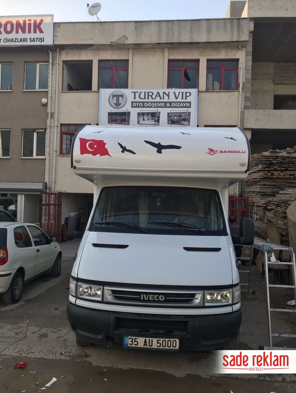 karavan folyo giydirme uygulaması-karavan folyo giydirme-karavan folyo uygulması-sade reklam