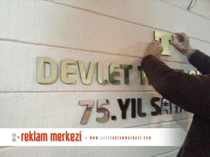 75.Sahnesi   Kabartma Yazı Montaj Görünümü