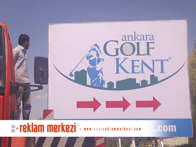 Golf Kent Yönlendirme Tabelaları