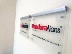 Pandora Ajans Işıklı Kapı Tabelası