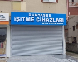 DÜNYA SES İŞİTME CİHAZLARI KUTU HARF TABELA