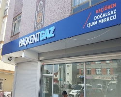 Başkent Gaz Kutu Harf tabelalar