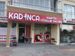 Kadınca kuaför ışıklı kutu harf tabela