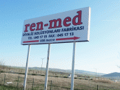 Renmed  Yol Üzeri Totem Tabela