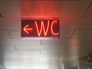 WC Neon Tabela